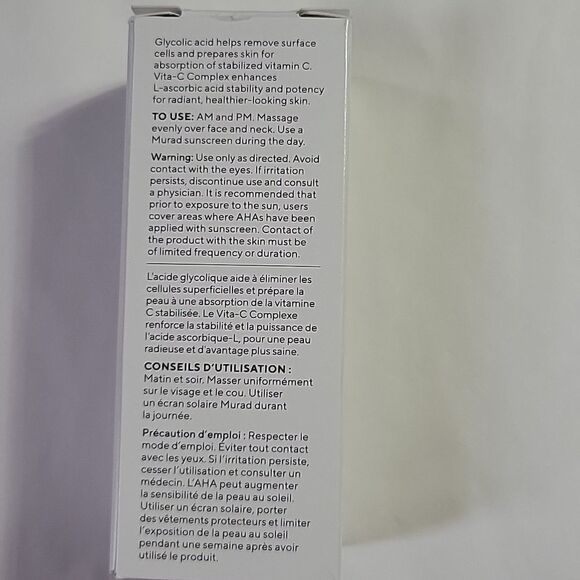 Murad Vita-C Glycolic Serum - NIB - Picture 4 of 6